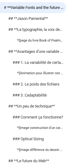 markdown iolce groupe 6