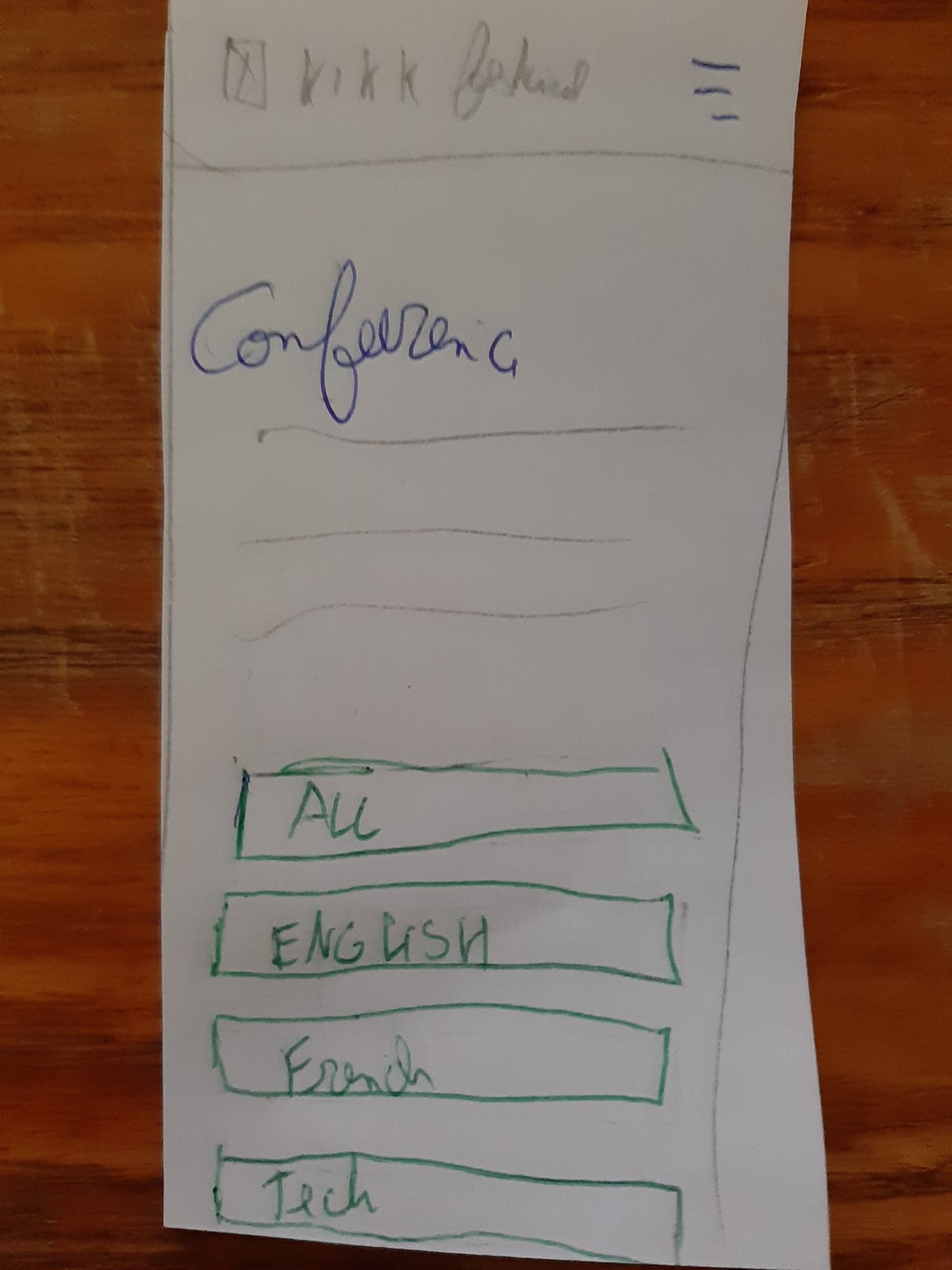 prototype papier boutton