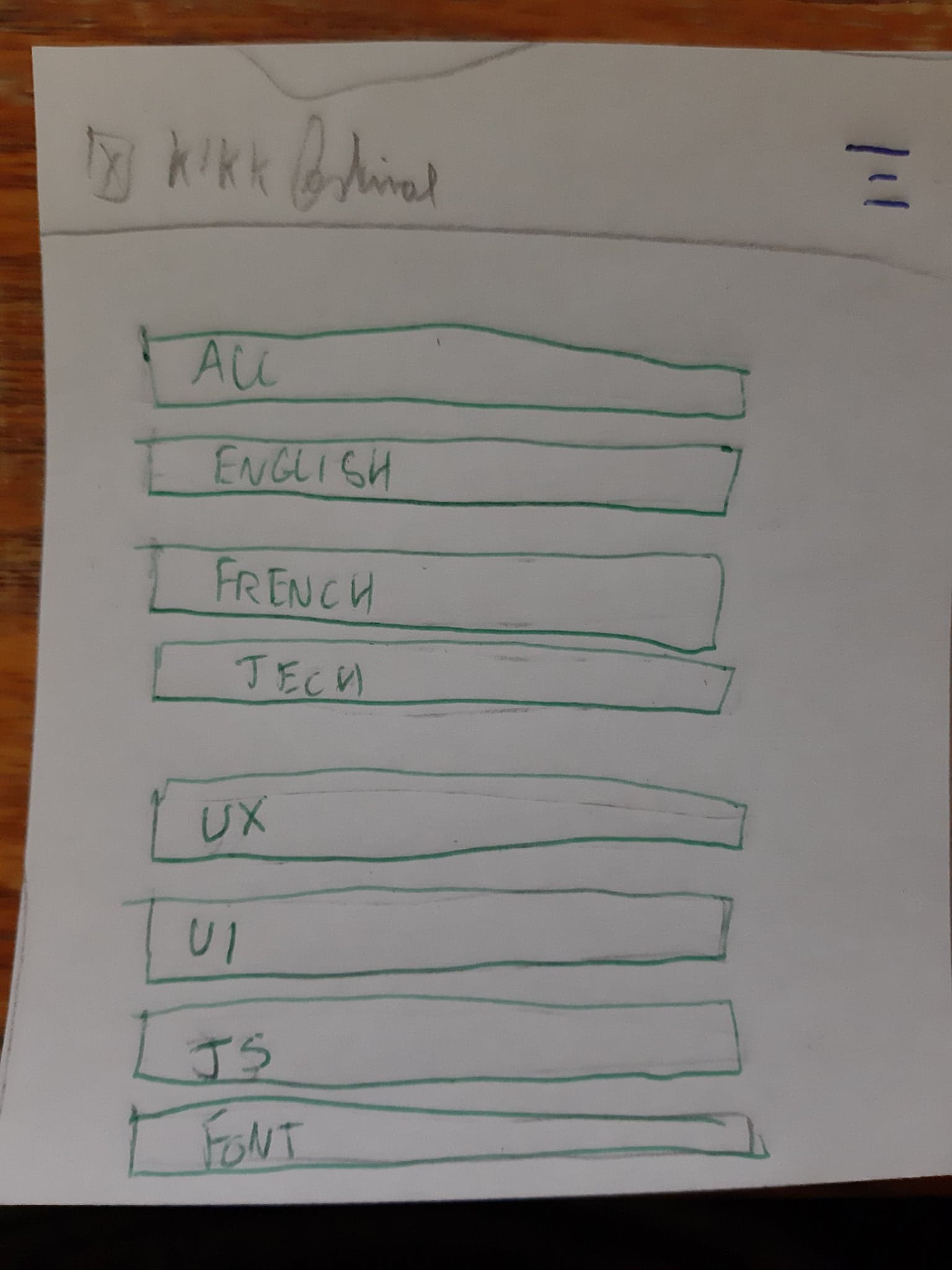 prototype papier button changé